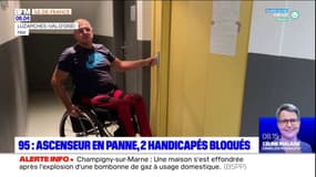 Val-d'Oise: deux personnes en situation de handicap bloquées en raison d'une panne d'ascenseur
