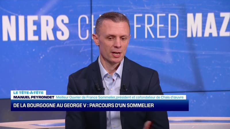 Manuel Peyrondet a été élu meilleur ouvrier de France Sommelier: retour sur son parcours avec Frédéric Mazzella