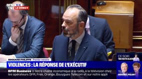 Pour Édouard Philippe, le comportement de ceux qui ont provoqué les coupures sauvages d'électricité "n'est pas acceptable"