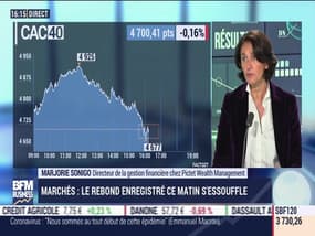 Marjorie Sonigo (Pictet Wealth Management): Le rebond enregistré ce matin sur les marché s'essouffle - 10/03