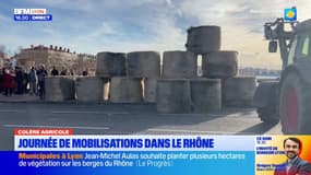 Crise agricole : journée de mobilisations dans le Rhône