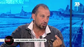 #GrandOral "En 1998, lorsque l'on a gagné le Mondial, défiler sur le toit de ce bus a changé ma vie et ma vision du monde !" @liocharbo dans les #GGRMC 