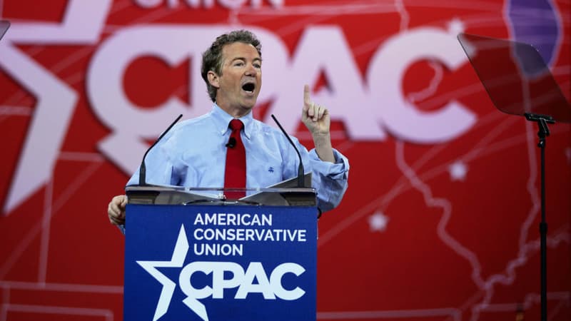 Rand Paul, candidat à l'investiture républicaine pour l'élection présidentielle américaine. 