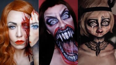 Trois maquillages de Julia Wunderlich