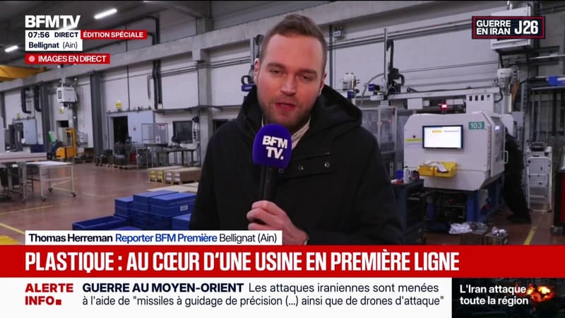 Avec la guerre au Moyen-Orient, la filière du plastique touchée de plein fouet en France