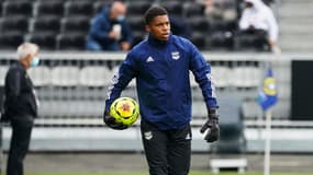 Over Mandanda avec Bordeaux, le 30 août 2020.