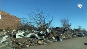 Les images de la ville de Mayfield, rasée par les tornades historiques aux États-Unis