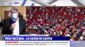 Colère de Jean Castex: Éric Coquerel se "demande si tout ça n'est pas surjoué pour cacher le bilan catastrophique du gouvernement en matière sanitaire"