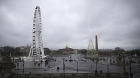La Grande Roue de la place de la Concorde, à Paris.