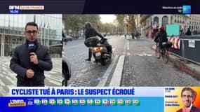 Cycliste tué à Paris: le suspect mis en examen pour meurtre