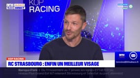 "On a bousculé Marseille en deuxième mi-temps", commente Yannick Olland après le match Racing-OM