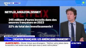 345 millions d'euros investis par les plateformes de streaming américaines dans des œuvres françaises en 2023