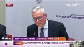 Bercy veut remettre les seniors au travail