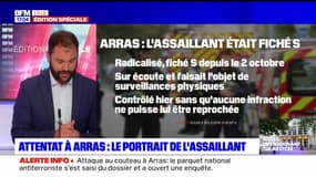 Attaque au couteau à Arras: le profil de l'assaillant