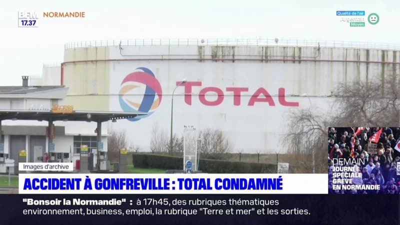 Accident de Gonfreville: Total et son ancien président condamnés