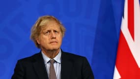 Le Premier ministre britannique Boris Johnson, le 29 mars 2021 à Londres
