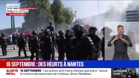Grève du 18 septembre: des affrontements ont lieu à Lyon