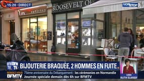 Braquage de la bijouterie Roosevelt Or : les deux suspects sont toujours en fuite