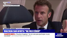 "Ne les signez pas aujourd'hui": Emmanuel Macron conseille aux entreprises de refuser les contrats d'énergie "à des prix fous"