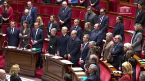 L'Assemblée nationale observe une minute de silence pour les victimes du séisme en Turquie et en Syrie