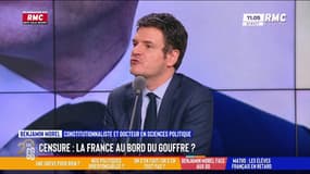 Censure : "Le problème n'est pas institutionnel, il est politique", rappelle Benjamin Morel, constitutionnel
