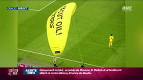 France-Allemagne : un parachutiste de Greenpeace se crashe sur le terrain