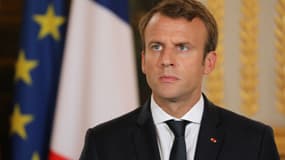 Emmanuel Macron le 25 septembre 2017 à l'Élysée
