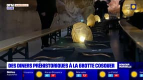 Marseille: un dîner préhistorique organisé dans réplique de la Grotte Cosquer