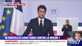 Gabriel Attal sur le Covid-19: "La chute de l'épidémie se poursuit (...) Le taux de reproduction du virus est désormais nettement inférieur à 1"