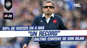 France 41-28 Galles : "80% de victoires en 4 ans, c'est un record", Galthié satisfait de son bilan