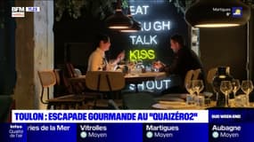 Passions Provence: escapade gourmande au "Quaizéro2" à Toulon