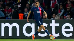 Achraf Hakimi lors de PSG-Dortmund (0-1, Ligue des champions), le 7 mai 2024