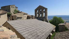 L'église de Lurs dans les Alpes-de-Haute-Provence. 