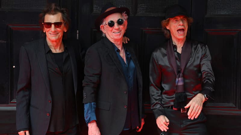 Les Rolling Stones le 6 septembre 2023 à Londres.