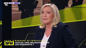 Marine Le Pen se prononce contre une vaccination obligatoire pour les soignants