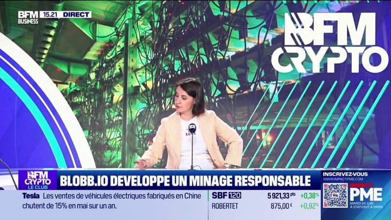 Blob. io développe un minage responsable