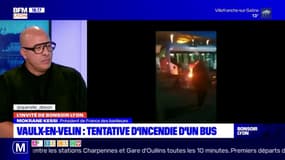 Tentative d'incendie d'un bus à Vaulx-enVelin: Mokrane Kessi, président de France des banlieues, estime qu'il n'y a plus de "réponse judiciaire à la hauteur"