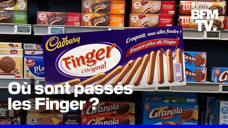 Les gâteaux Finger ont disparu des rayons des supermarchés depuis des mois