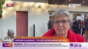 Incendie à Marseille: "J'ai hâte de retourner chez moi pour voir les dégâts"