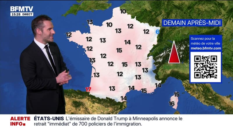 La météo pour ce jeudi 5 février 2026