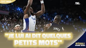 JO 2024 / Basket : "Je lui ai dit quelques petits mots", Yabusele raconte son énorme poster sur LeBron James 
