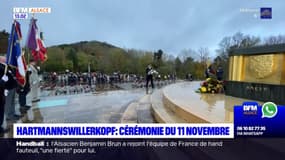 Haut-Rhin: une cérémonie du 11-Novembre au Hartmannswillerkopf
