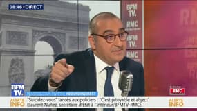 "Mr Glanz n'est pas au-dessus des lois. Un outrage c'est un délit de droit commun.