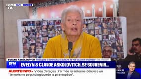 Marche contre l'antisémitisme: "Je ne pense pas que nous sommes [de retour] dans les années 30", explique Evelyn Askolovitch, rescapée de la Shoah