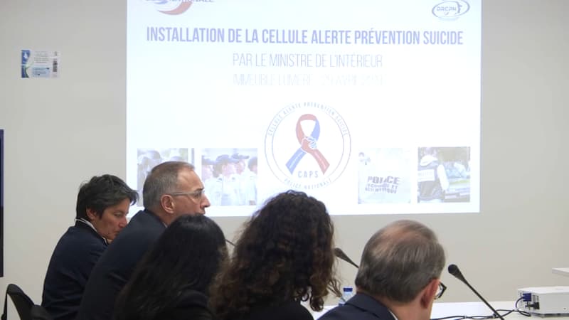 La cellule de prévention des suicides dans la police a été installée ce lundi matin.