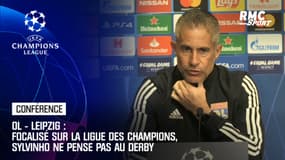 Leipzig-OL : « Focalisé » sur la Ligue des champions, Sylvinho ne pense pas au derby 