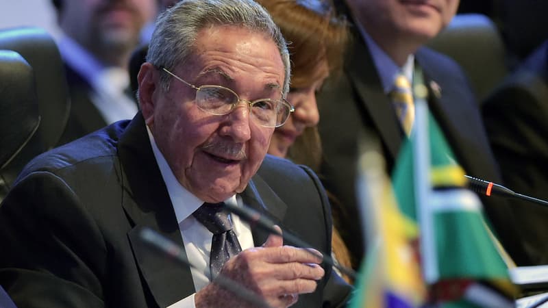 Le président cubain Raul Castro au Sommet des Amériques, à Panama City, le 11 avril. 