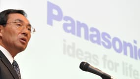 Kazuhiro Tsuga, le président de Panasonic, qui vient d'abaisser ses prévisions.