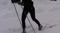 Ski de fond dans la rue à Lancrans dans l'Ain. - Témoins BFMTV