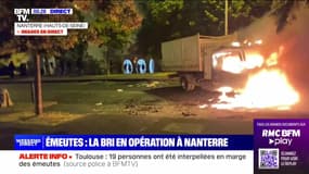 Émeutes : la BRI en opération à Nanterre - 30/06